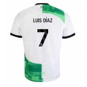 Maillot de football Réplique Liverpool Luis Diaz #7 Extérieur 2023-24 Manche Courte
