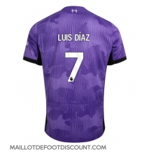 Maillot de football Réplique Liverpool Luis Diaz #7 Troisième 2023-24 Manche Courte