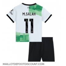 Maillot de football Réplique Liverpool Mohamed Salah #11 Extérieur Enfant 2023-24 Manche Courte (+ Pantalon court)