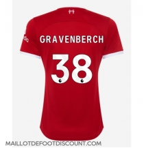 Maillot de football Réplique Liverpool Ryan Gravenberch #38 Domicile Femme 2023-24 Manche Courte