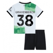 Maillot de football Réplique Liverpool Ryan Gravenberch #38 Extérieur Enfant 2023-24 Manche Courte (+ Pantalon court)