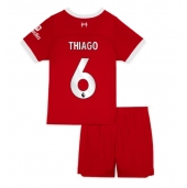 Maillot de football Réplique Liverpool Thiago Alcantara #6 Domicile Enfant 2023-24 Manche Courte (+ Pantalon court)
