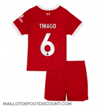 Maillot de football Réplique Liverpool Thiago Alcantara #6 Domicile Enfant 2023-24 Manche Courte (+ Pantalon court)