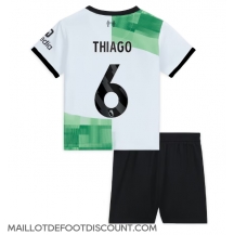 Maillot de football Réplique Liverpool Thiago Alcantara #6 Extérieur Enfant 2023-24 Manche Courte (+ Pantalon court)