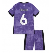 Maillot de football Réplique Liverpool Thiago Alcantara #6 Troisième Enfant 2023-24 Manche Courte (+ Pantalon court)