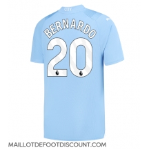 Maillot de football Réplique Manchester City Bernardo Silva #20 Domicile 2023-24 Manche Courte