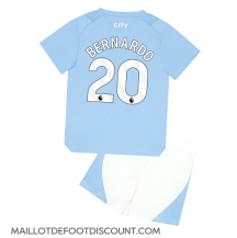 Maillot de football Réplique Manchester City Bernardo Silva #20 Domicile Enfant 2023-24 Manche Courte (+ Pantalon court)