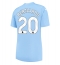 Maillot de football Réplique Manchester City Bernardo Silva #20 Domicile Femme 2023-24 Manche Courte