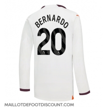 Maillot de football Réplique Manchester City Bernardo Silva #20 Extérieur 2023-24 Manche Longue