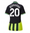 Maillot de football Réplique Manchester City Bernardo Silva #20 Extérieur Femme 2024-25 Manche Courte