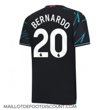 Maillot de football Réplique Manchester City Bernardo Silva #20 Troisième 2023-24 Manche Courte
