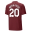 Maillot de football Réplique Manchester City Bernardo Silva #20 Troisième 2024-25 Manche Courte