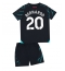 Maillot de football Réplique Manchester City Bernardo Silva #20 Troisième Enfant 2023-24 Manche Courte (+ Pantalon court)