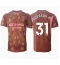 Maillot de football Réplique Manchester City Ederson Moraes #31 Gardien de but Domicile 2024-25 Manche Courte