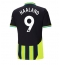 Maillot de football Réplique Manchester City Erling Haaland #9 Extérieur 2024-25 Manche Courte