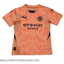 Maillot de football Réplique Manchester City Gardien de but Extérieur 2024-25 Manche Courte