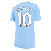 Maillot de football Réplique Manchester City Jack Grealish #10 Domicile Femme 2023-24 Manche Courte
