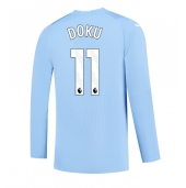 Maillot de football Réplique Manchester City Jeremy Doku #11 Domicile 2023-24 Manche Longue