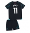 Maillot de football Réplique Manchester City Jeremy Doku #11 Troisième Enfant 2023-24 Manche Courte (+ Pantalon court)
