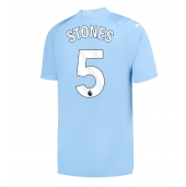 Maillot de football Réplique Manchester City John Stones #5 Domicile 2023-24 Manche Courte