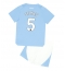 Maillot de football Réplique Manchester City John Stones #5 Domicile Enfant 2023-24 Manche Courte (+ Pantalon court)