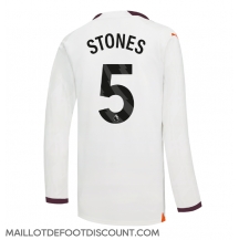 Maillot de football Réplique Manchester City John Stones #5 Extérieur 2023-24 Manche Longue