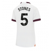 Maillot de football Réplique Manchester City John Stones #5 Extérieur Femme 2023-24 Manche Courte