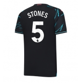 Maillot de football Réplique Manchester City John Stones #5 Troisième 2023-24 Manche Courte