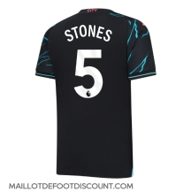 Maillot de football Réplique Manchester City John Stones #5 Troisième 2023-24 Manche Courte