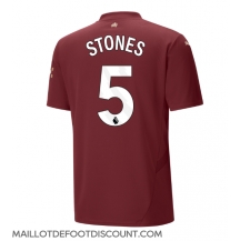 Maillot de football Réplique Manchester City John Stones #5 Troisième 2024-25 Manche Courte