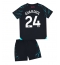 Maillot de football Réplique Manchester City Josko Gvardiol #24 Troisième Enfant 2023-24 Manche Courte (+ Pantalon court)