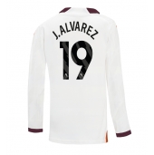 Maillot de football Réplique Manchester City Julian Alvarez #19 Extérieur 2023-24 Manche Longue
