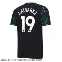 Maillot de football Réplique Manchester City Julian Alvarez #19 Troisième 2023-24 Manche Courte