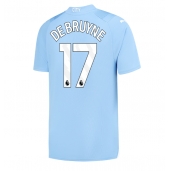 Maillot de football Réplique Manchester City Kevin De Bruyne #17 Domicile 2023-24 Manche Courte