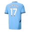 Maillot de football Réplique Manchester City Kevin De Bruyne #17 Domicile 2024-25 Manche Courte