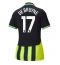 Maillot de football Réplique Manchester City Kevin De Bruyne #17 Extérieur Femme 2024-25 Manche Courte