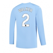 Maillot de football Réplique Manchester City Kyle Walker #2 Domicile 2023-24 Manche Longue