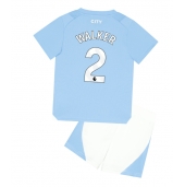 Maillot de football Réplique Manchester City Kyle Walker #2 Domicile Enfant 2023-24 Manche Courte (+ Pantalon court)