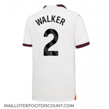 Maillot de football Réplique Manchester City Kyle Walker #2 Extérieur 2023-24 Manche Courte