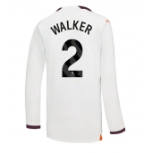 Maillot de football Réplique Manchester City Kyle Walker #2 Extérieur 2023-24 Manche Longue