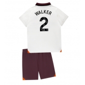 Maillot de football Réplique Manchester City Kyle Walker #2 Extérieur Enfant 2023-24 Manche Courte (+ Pantalon court)