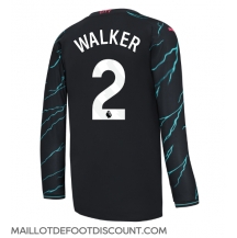 Maillot de football Réplique Manchester City Kyle Walker #2 Troisième 2023-24 Manche Longue