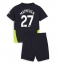 Maillot de football Réplique Manchester City Matheus Nunes #27 Extérieur Enfant 2024-25 Manche Courte (+ Pantalon court)