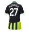 Maillot de football Réplique Manchester City Matheus Nunes #27 Extérieur Femme 2024-25 Manche Courte