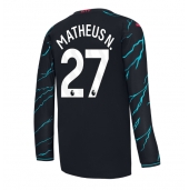Maillot de football Réplique Manchester City Matheus Nunes #27 Troisième 2023-24 Manche Longue
