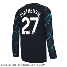 Maillot de football Réplique Manchester City Matheus Nunes #27 Troisième 2023-24 Manche Longue