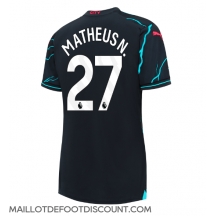Maillot de football Réplique Manchester City Matheus Nunes #27 Troisième Femme 2023-24 Manche Courte