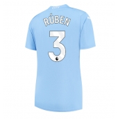 Maillot de football Réplique Manchester City Ruben Dias #3 Domicile Femme 2023-24 Manche Courte