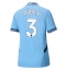 Maillot de football Réplique Manchester City Ruben Dias #3 Domicile Femme 2024-25 Manche Courte