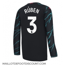 Maillot de football Réplique Manchester City Ruben Dias #3 Troisième 2023-24 Manche Longue